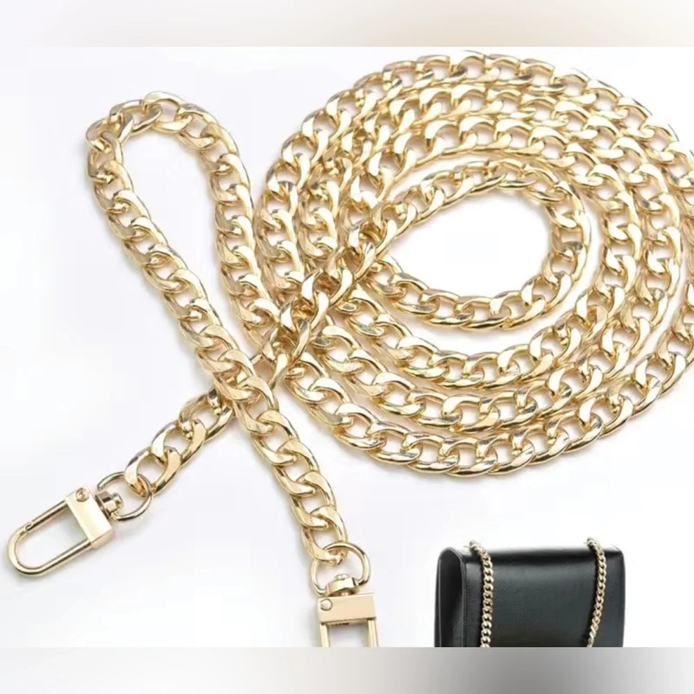 Crossbody chain replacement purse strap